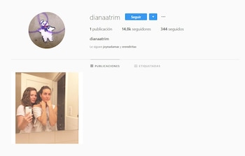 Diana Atri también compartió la