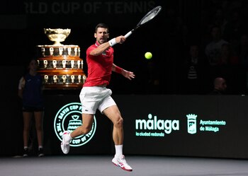 Djokovic con la Copa Davis