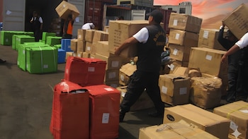 Sunat decomisó mercancía ilegal por