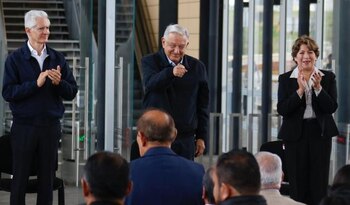 AMLO encabezó la ceremonia de