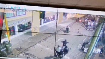 Cinco policías resultaron heridos con