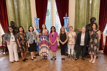 Las expertas del MESECVI también