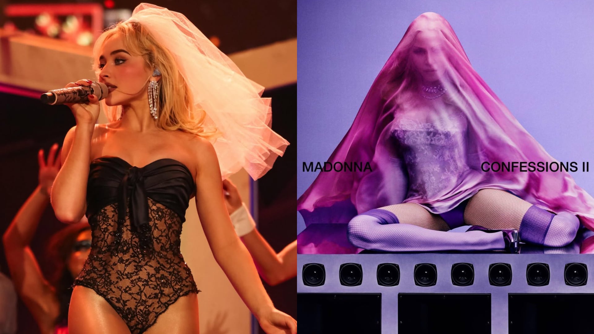 Madonna podría ser invitada de Sabrina Carpenter para su segundo show de Coachella.