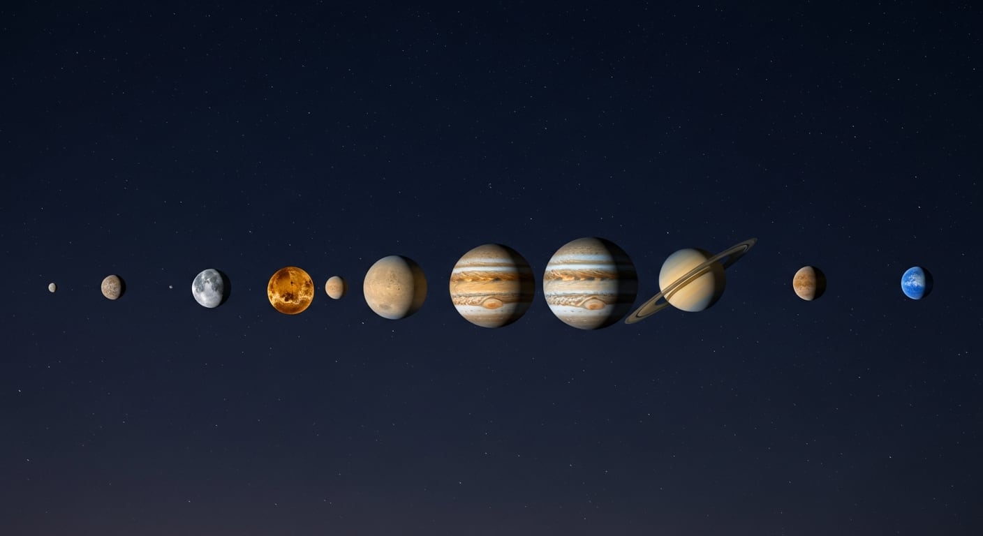 12. La investigación sobre Mercurio y la Luna apunta al mismo problema, cómo los grandes choques moldearon el sistema solar temprano(Imagen Ilustrativa Infobae)