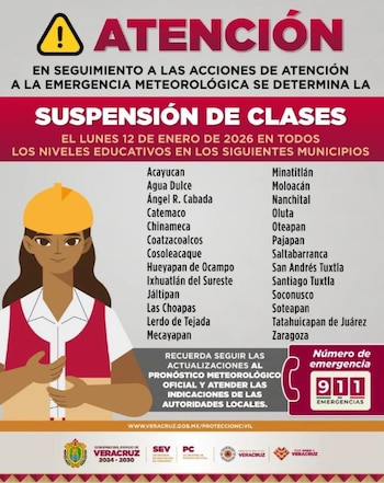 (Protección Civil Veracruz)