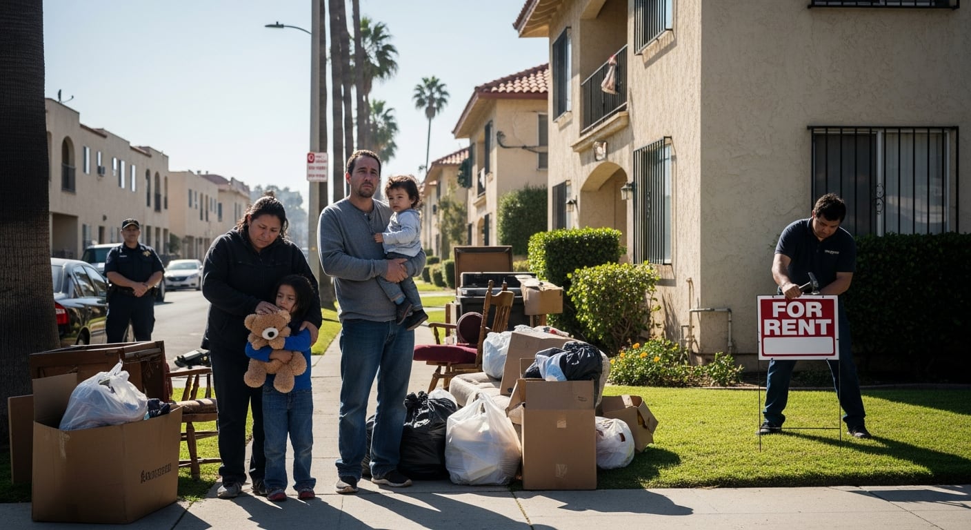 El 70% de los hispanos en Los Ángeles enfrenta carga por alquiler, superando al promedio de otros grupos étnicos en la ciudad (Imagen Ilustrativa Infobae)