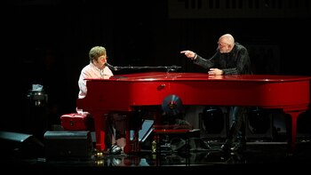 Elton John y Bernie Taupin,