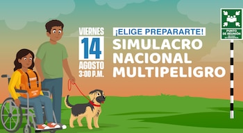 La participación ciudadana será clave para el éxito del simulacro, especialmente para practicar rutas de evacuación, reconocer zonas seguras y establecer mecanismos de comunicación familiar - Créditos: Indeci.