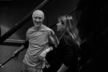 Andy Kusnetzoff y Mey Scápola