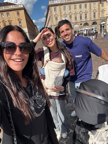 Carolina Baldini mostró cómo creció su nieto Tullio