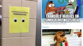 Alerta sísmica por simulacro en