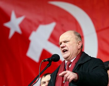 Guennadi Ziugánov, líder de los