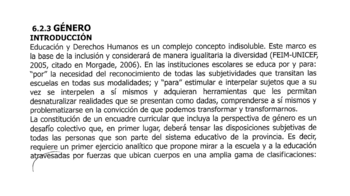 Neuquén: diseño curricular Nueva Escuela Secundaria