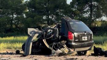 Trágico accidente entre un auto