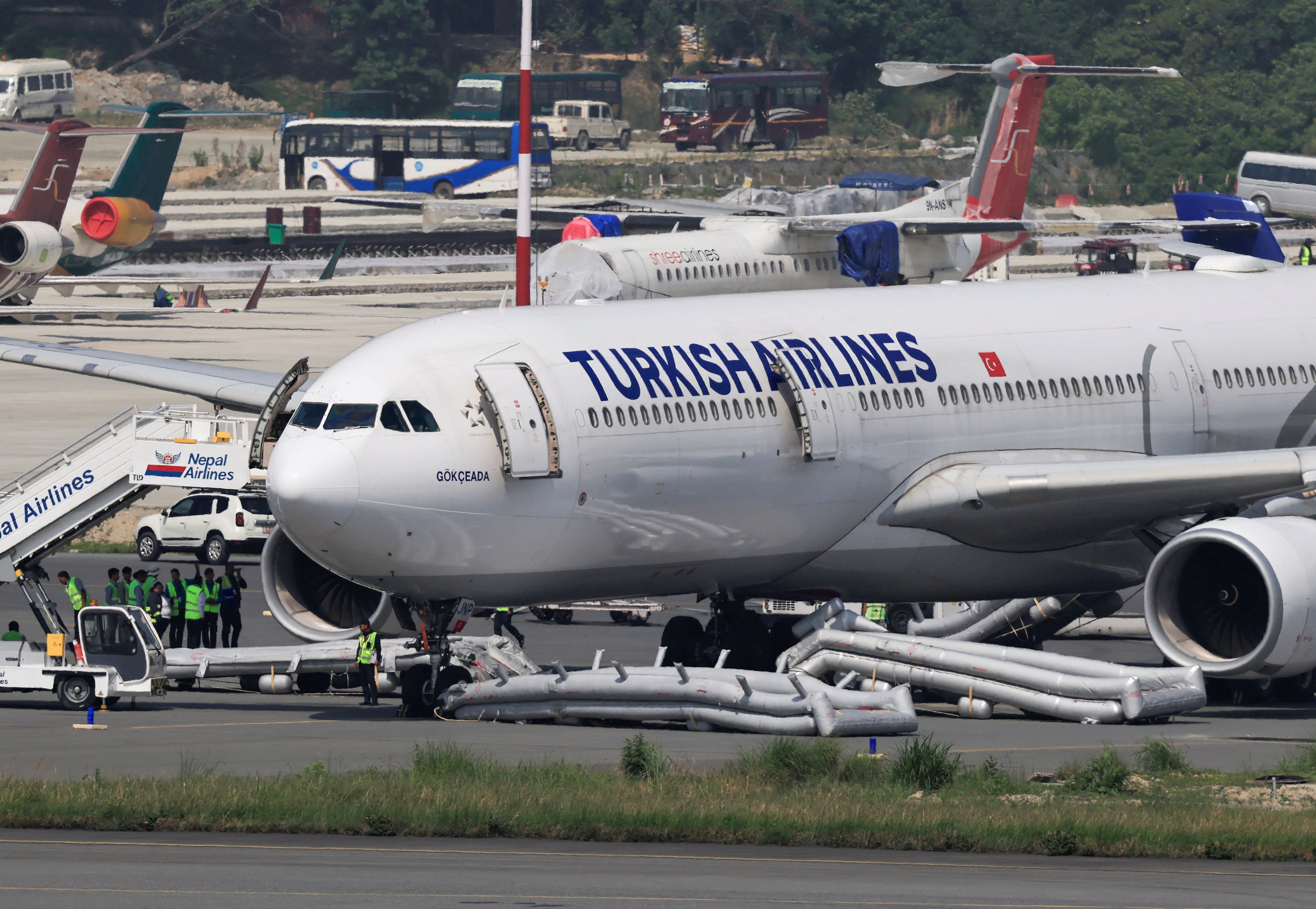 Sin la ruta directa, Turkish Airlines solo mantiene una opción indirecta hacia Cuba: una combinación de vuelos con escala en Panamá, donde los pasajeros deben trasbordar a aeronaves de Copa Airlines para completar el trayecto. Foto de referencia. REUTERS/Navesh Chitrakar