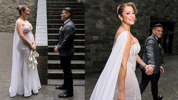 Karla Tarazona y Christian Domínguez no quisieron regalos de boda: pidieron donativos para escuelas