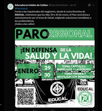 La agrupación de Educadores de