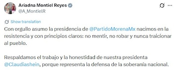 Comunicado de Ariadna.