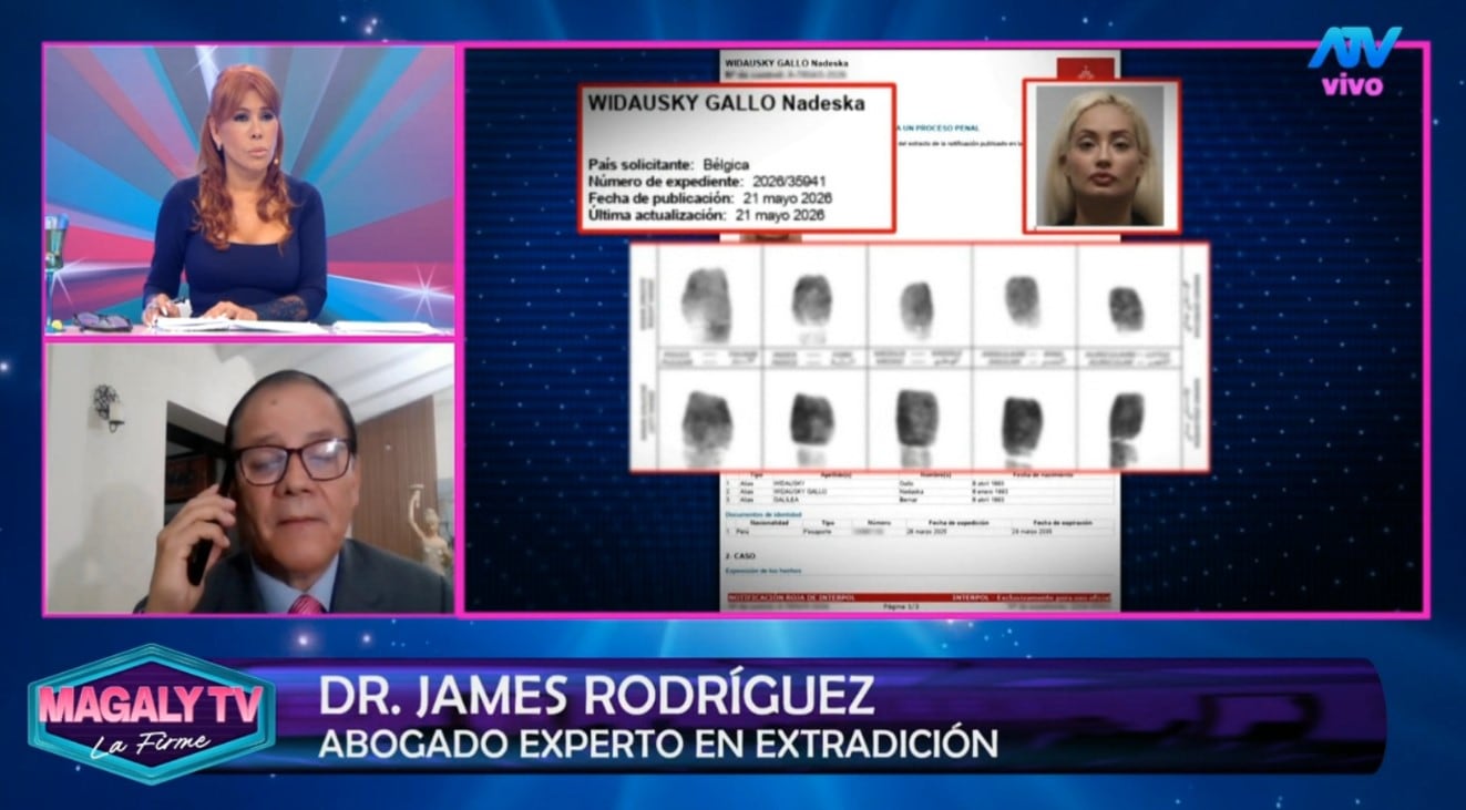 ¿Nadeska puede quedarse en Perú? Especialista responde tras orden de prisión preventiva. Captura: Magaly TV La Firme.