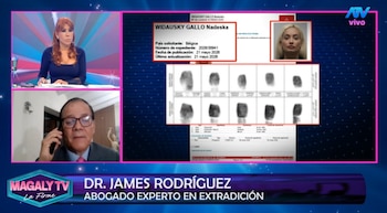 ¿Nadeska puede quedarse en Perú? Especialista responde tras orden de prisión preventiva. Captura: Magaly TV La Firme.