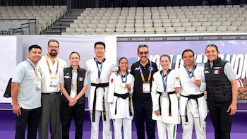 México cierra con cuatro medallas en el Grand Prix Mundial de Parataekwondo Roma 2026