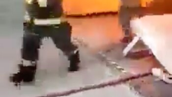 Heroico bombero de la CDMX