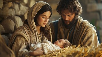 Majestuosidad de santos católicos en