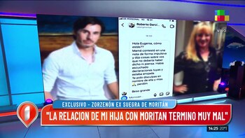 El mensaje que Roberto García