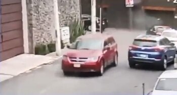 Durante la grabación que circulo