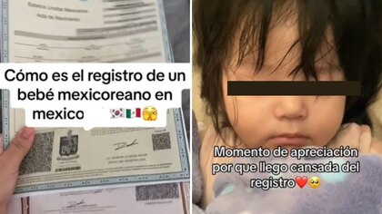 Mexicana muestra el tedioso procedimiento para registrar a su hijo méxico-surcoreano
