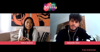 El cantante también se reunió