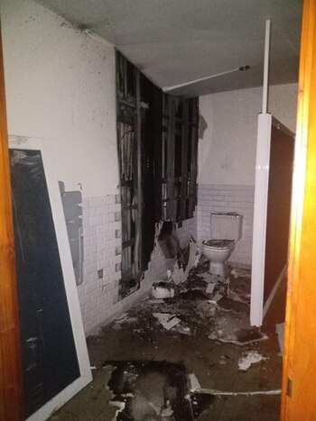 Incendio en El Bolsón