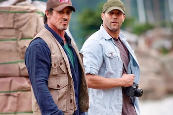 Los actores Sylvester Stallone y