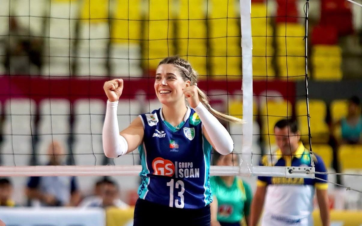 Greta Martinelli tuvo su primera experiencia en Perú con la camiseta de Deportivo Soan.