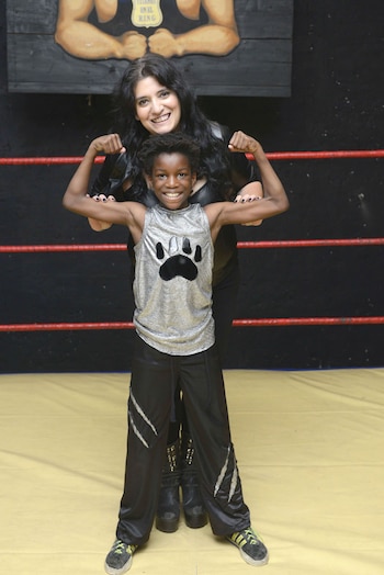 Paulina Karadagian en una antigua