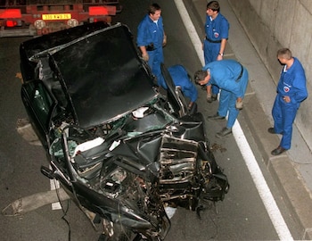 Lady Di accidente
