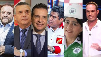Los siete candidatos a la