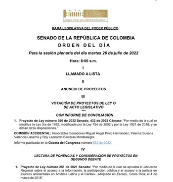 En segundo debate se decide