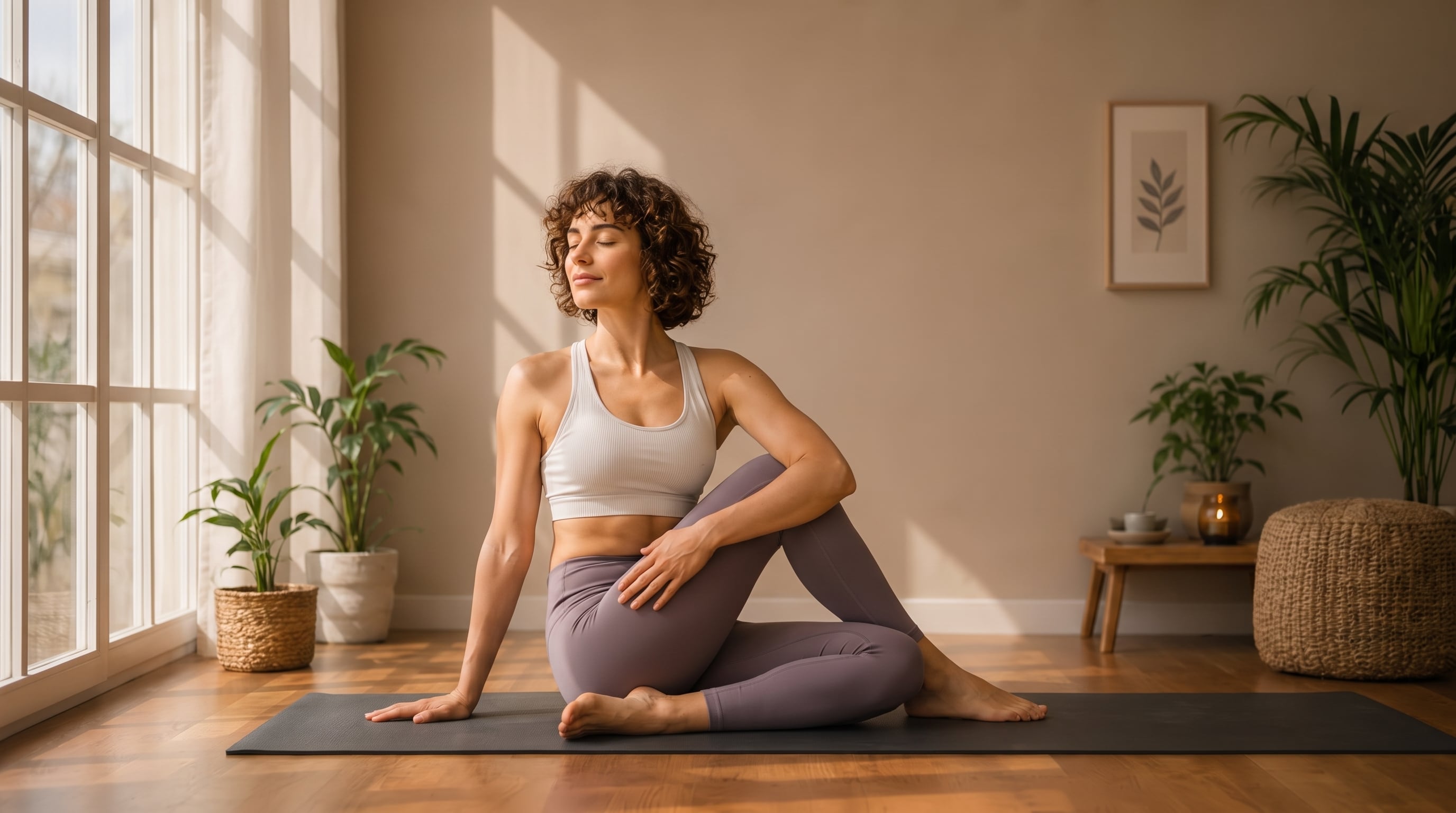 El yoga aparece entre las actividades bajo techo que contribuyen al fortalecimiento muscular de brazos, hombros, piernas, caderas, pecho, espalda y abdomen (Imagen Ilustrativa Infobae)