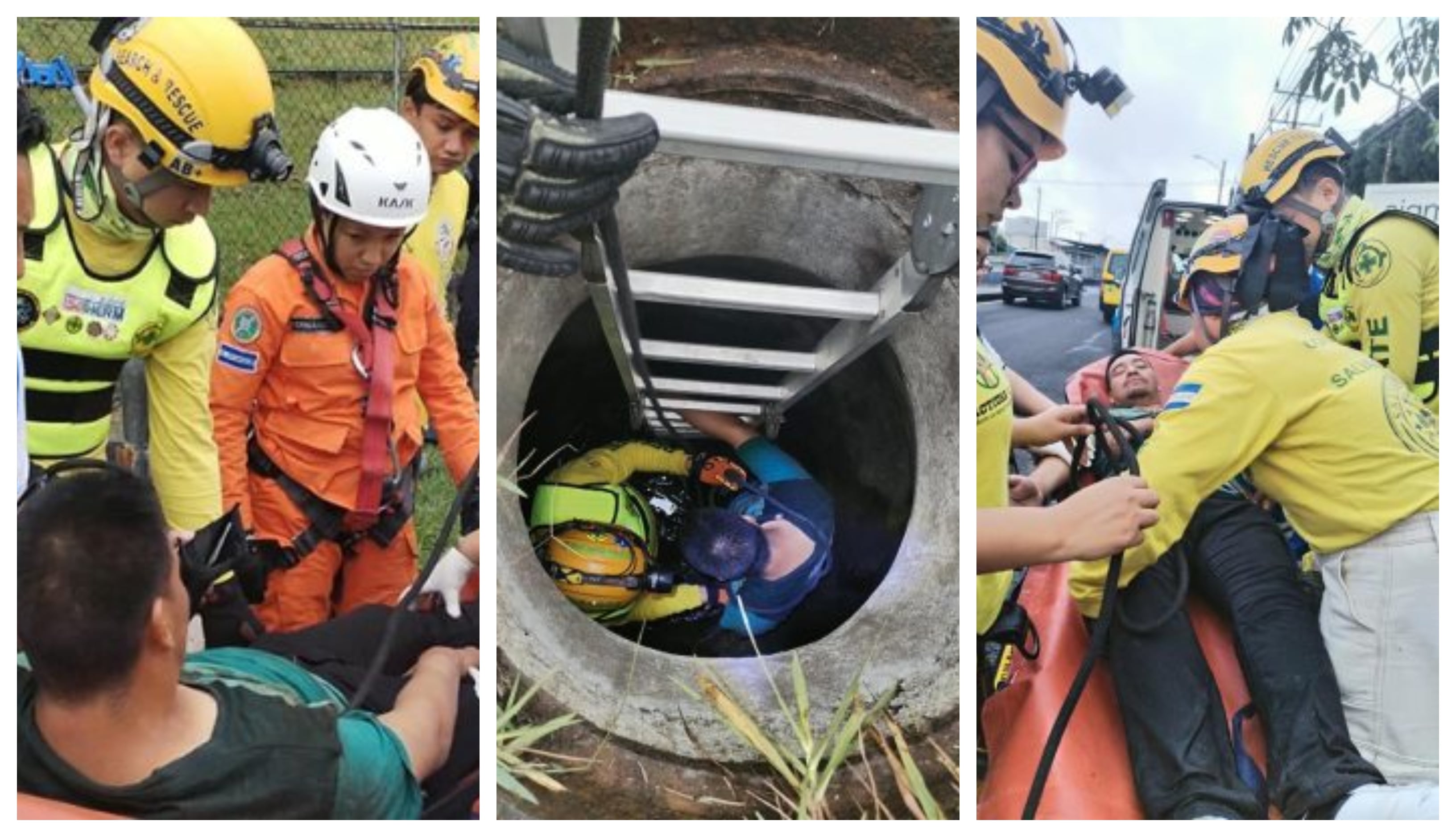 El hombre de 37 años caminaba en estado de ebriedad cuando perdió el equilibrio, según Comandos de Salvamento, y fue trasladado por el Sistema de Emergencias Médicas a un centro asistencial (Composición fotográfica Infobae)