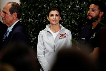 Casey DeSantis tuvo una carrera