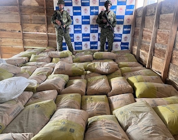 Operación contra el narcotráfico en el Caribe