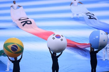 La ceremonia de apertura se