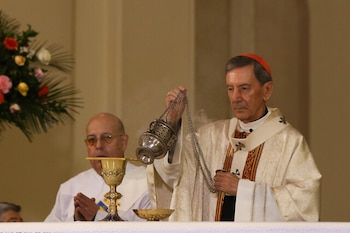 El arzobispo emérito de Bogotá,