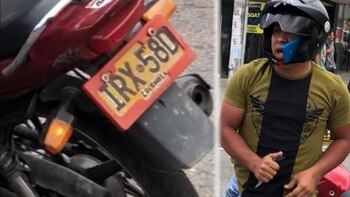 Video: con cuchillo, presunto ladrón