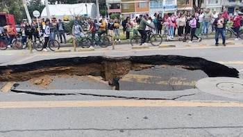 Otro ángulo del hueco de