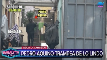 Pedro Aquino y ‘La Chocolatita’: modelo confirma encuentro tras imágenes con chats. Captura: Magaly Tv La Firme.