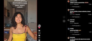 El contenido de Sofía Petro, la hija del expresidente, fue recibido con respaldo por algunos usuarios y cuestionado por otros - crédito @sofiapetroalcoceer/TikTok