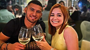 Esposa del jugador de Cruz