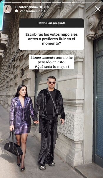 Luisa Fernanda W despejó una